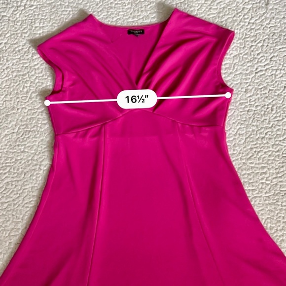 Talbots petite fuchsia pink dress - Picture 6 of 8
